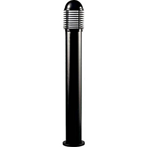 Dabmar Lighting D3327-B Powder Coated Cast Aluminum Bollard, Black
