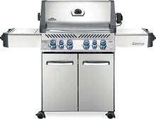 Napoleon P500RSIBNSS-3 Prestige 500 RSIB Natural Gas Grill, sq. in + Infrared Side and Rear Burner, Stainless Steel