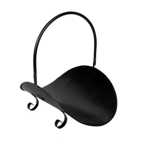IEDFHJU Firewood Rack Wrought Iron Firewood Storage Rack Organizer