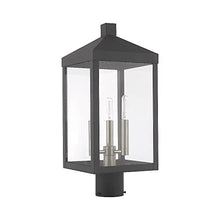Livex Lighting 3-Light Fixture, Nickel