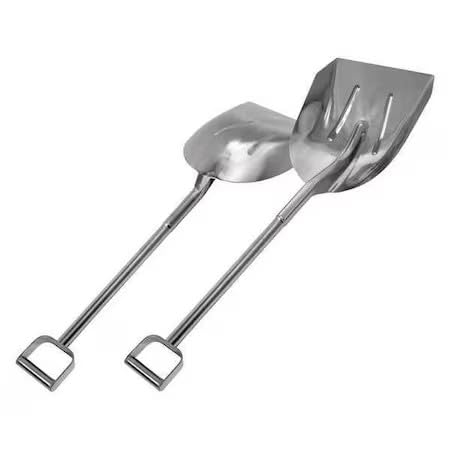 237R Hygienic Shovel Replacement for Sani-Lav Stainless Steel Blade Silver Stainless Steel