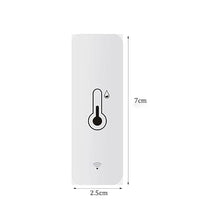 ABS Home Temperature Humidity Sensor Timed Detection Induction Thermometer