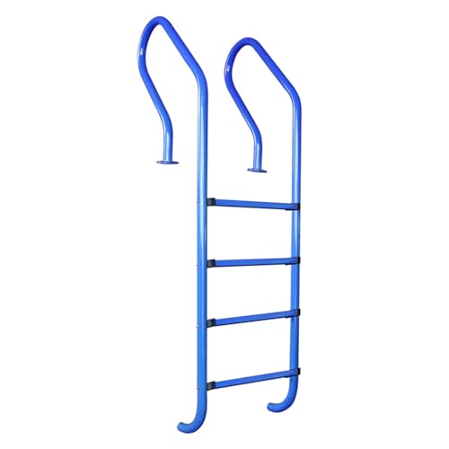 MSHOSAC Pool Handrail,Stainless Steel Pool Handrail, 304 Durable Pool Railing for Indoor/Outdoor, 250kg Load Capacity, 4-Step Design for Water Parks, Safe Swimming Pool Access