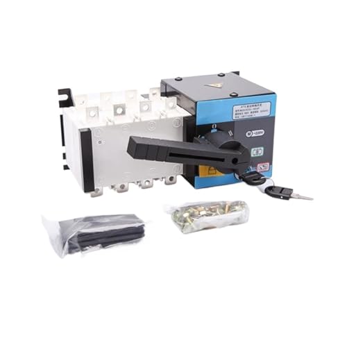 LDHJBNAC Double Power Automatic Transfer Switch 4P 630A 380V Dual Power Automatic Transfer Switch Isolation Type PC Grade ATS