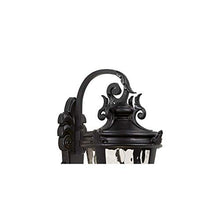 Casa Marseille 27 1/2" High Black Rustic Outdoor Wall Light Fixture