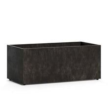 COSAPOTS Semplito Large Fiberglass Planter, Long Rectangular Indoor/Outdoor