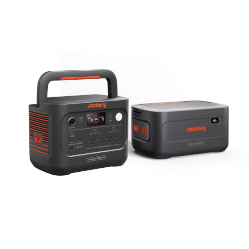 Jackery HomePower 1000 Plus v2 and Battery Pack 2000