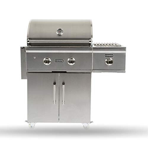 Coyote Freestanding Single Side Burner, Natural Gas - C1CSBNG