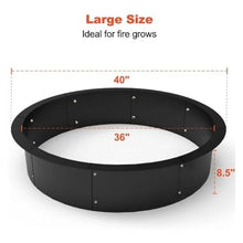 Fire Pit Ring Liner, 40" Outer Diameter/36 Inner Diameter,Firepit
