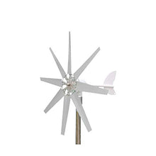 600W Wind Turbines Generator Fit for Home Park Street Light Power Plant Wind Generator with Controller 5 Blades 12v (3 Blades 24v)
