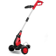 JOMRTS 650W Corded Electric Lawnmower Telescopic Pole Small Household New Lawn Mower 220 Volt Three Round School Factory Lawn Mower A