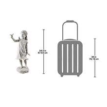 Design Toscano Mary Frances and her Feathered Friends Garden Girl Statue