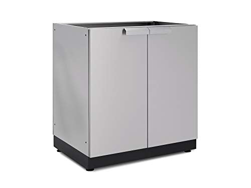 NewAge Products Classic Series 32-Inch Stainless Steel 2-Door Outdoor Kitchen Cabinet - 23" D x 32" W x 36.5" H