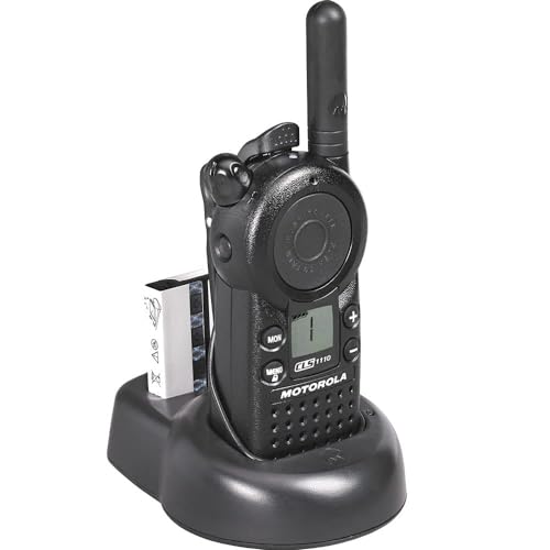 Motorola Solutions 4 Pack CLS1110 UHF 1W 1-Channel 2-Way Radio Black
