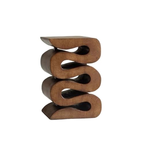 Couch Side Table Household Creative Egg Roll Shape Sofa Side Table Living Room Storage Rack Flower Stand Narrow End(A)
