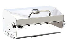 Camco 58131 Stow N' Go 160 Gas Grill with Thermometer and Igniter, White