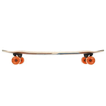 Loaded Boards Basalt Tesseract Bamboo Longboard Skateboard Complete Dark Blue