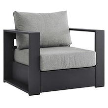 Modway Tahoe Aluminum 2-Piece Patio Set Gray Gray
