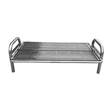 GVBNOTT Porch Chairs Garden Bench Multifunctional Stainless Steel Sofa Bed Household Folding Bed Dual-Purpose Sofa Bed Wrought Iron Leisure Sofa Seat Outdoor Bench Garden Bench