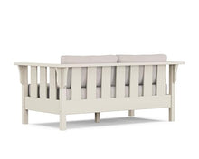 Martha Stewart by POLYWOOD® Acadia Deep Seating Loveseat in Sand/Dune Burlap