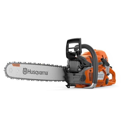 Husqvarna 555 Professional Gas Chainsaw, With X-Cut Chain, Outdoor Tools