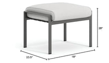 Winston Southern Cay Cushion Ottoman