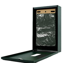 ZERO WASTE USA - Low Profile Dog Waste Station - (Gloss Green)