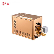 Sauna Steam Generator 3kw Steam Shower Generator Automatic Stainless Steel Steam Generator Household Steaming Sauna Room Steam Bath Machine for Spa Room Digital Controller Sauna Accessories (4.5kw)