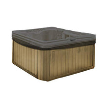 Hot Tub Cover/Spa Cover 18 Oz Waterproof - 100% Weather Resistant Outdoor Square Spa Cover with Elastic for Snug Fit (14" H x 85" W x 85" D, Black)