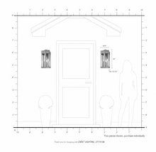 Livex Lexington 3 Light Outdoor Wall Lantern Black