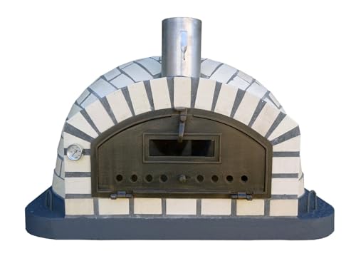 Authentic Pizza Ovens Roma Pizzaioli Premium Pizza Oven, Wood Fire Outdoor Oven