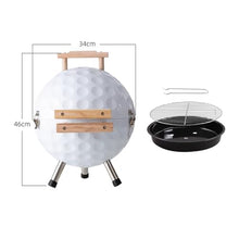 Charcoal Grill, Portable Charcoal Grill, BBQ Grill, Small Tabletop Grill for Outdoor Cooking Camping, Picnics, Backyard, Balcony