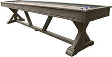 Playcraft Brazos River 12' Weathered Gray Pro-Style Shuffleboard Table