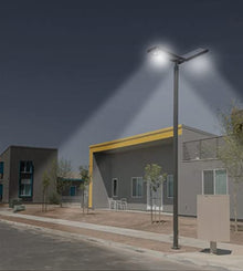 eLEDing Solar Power AI-Smart 3200 Lumens Cree LED Light w/ 13FT Detachable Poles