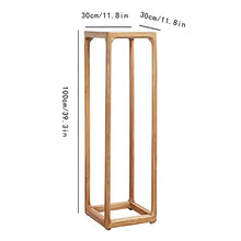 Wooden Plant Display Stand Tall Plant Stand Rack Indoor Flower Pots Stand Holder Planter Display for Living Room Balcony Garden Garden Plant Stand Display Stand (Size : Large) ()