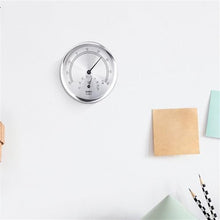 Metal Temperature and Humidity Meter Home Hanging Dual-use Office Temperature and Humidity Meter Dry Thermometer