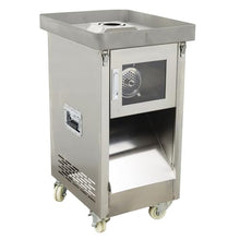 INTSUPERMAI Commercial Meat Grinder 8MM Stainless Steel Electric Mincer 400KG/H Silver