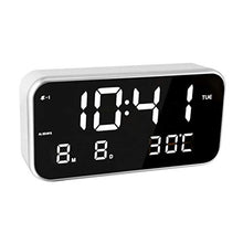 ZYQHMY LED Multifunction Digital Electronic Thermometer ，Smart Music Electronic Alarm Clock Thermometer