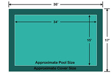 15' x 34' Rectangle Loop-Loc II Super Dense Mesh In-Ground Pool Safety Cover