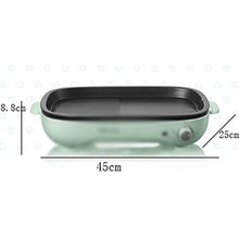 Stainless steel electric grill, large capacity, high power, can be used for family dinner