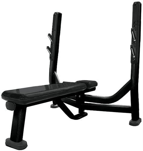 French Fitness FFB Black Olympic Flat Bench Press