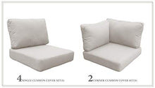 TK Classics Cushions BARBADOS-07c Patio Furniture Beige