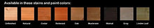 A & L Furniture Royal English Glider Natural Stain