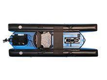 Riot Kayaks Mako 8.5 Air Inflatable Pedal Fishing Kayak Blue/Black