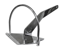 MarineNow AISI 316 Stainless Steel Shovel Scoop Anchor with Roll Bar 66 lb
