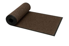 Guardian 94061150 Platinum Series Indoor Wiper Floor Mat, Rubber with Nylon Carpet, 6'x11', Brown