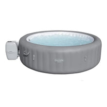 Bestway SaluSpa Grenada AirJet Inflatable Hot Tub with Non-Slip Seat Gray (4 Pack)