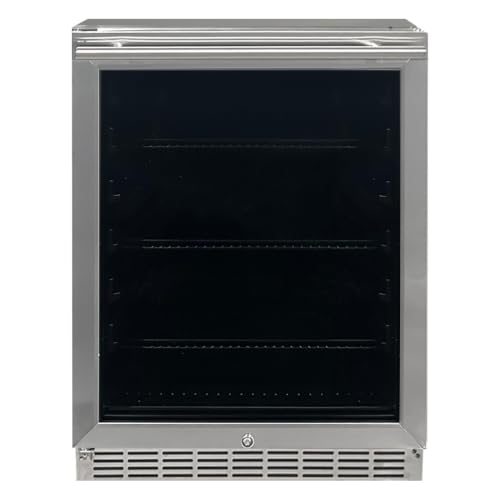 REFR2D, Outdoor Rated Refrigerator with Glass Door