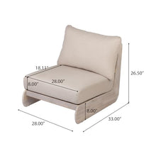 Christopher Knight Home Hopi Set of 2 Outdoor Club Chairs with Water Resistant, Acacia Wood Lounge Chair Outdoor, Patio Low Profile Accent Chairs, Comfy Reading Chairs for Garden, Light White + Sand