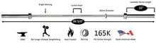 York Barbell YORK Elite Olympic Stainless Steel Weight Bar